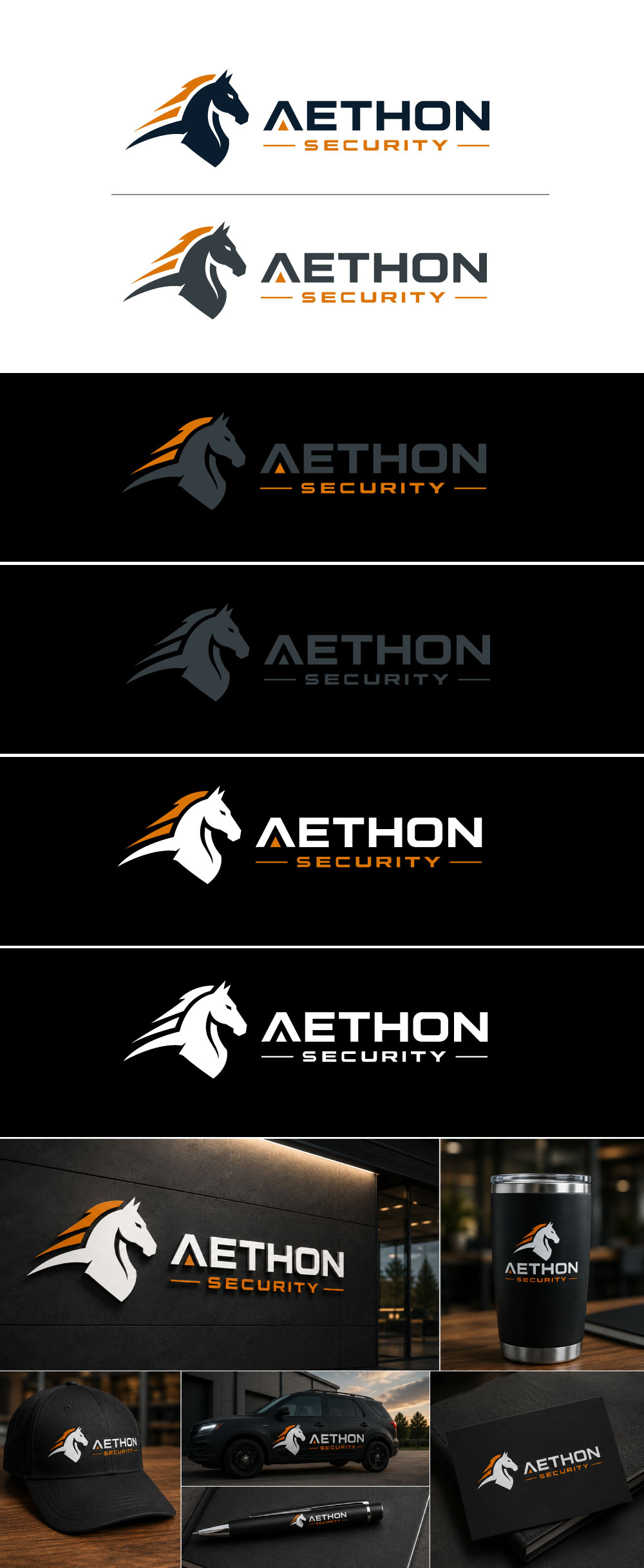 Logo Design by MaishaDesign for Aethon Security | Design #37492249