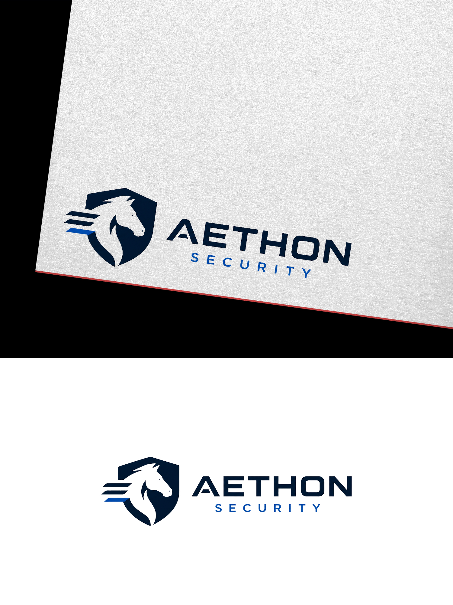 Logo Design by LogoLoot for Aethon Security | Design #37455403