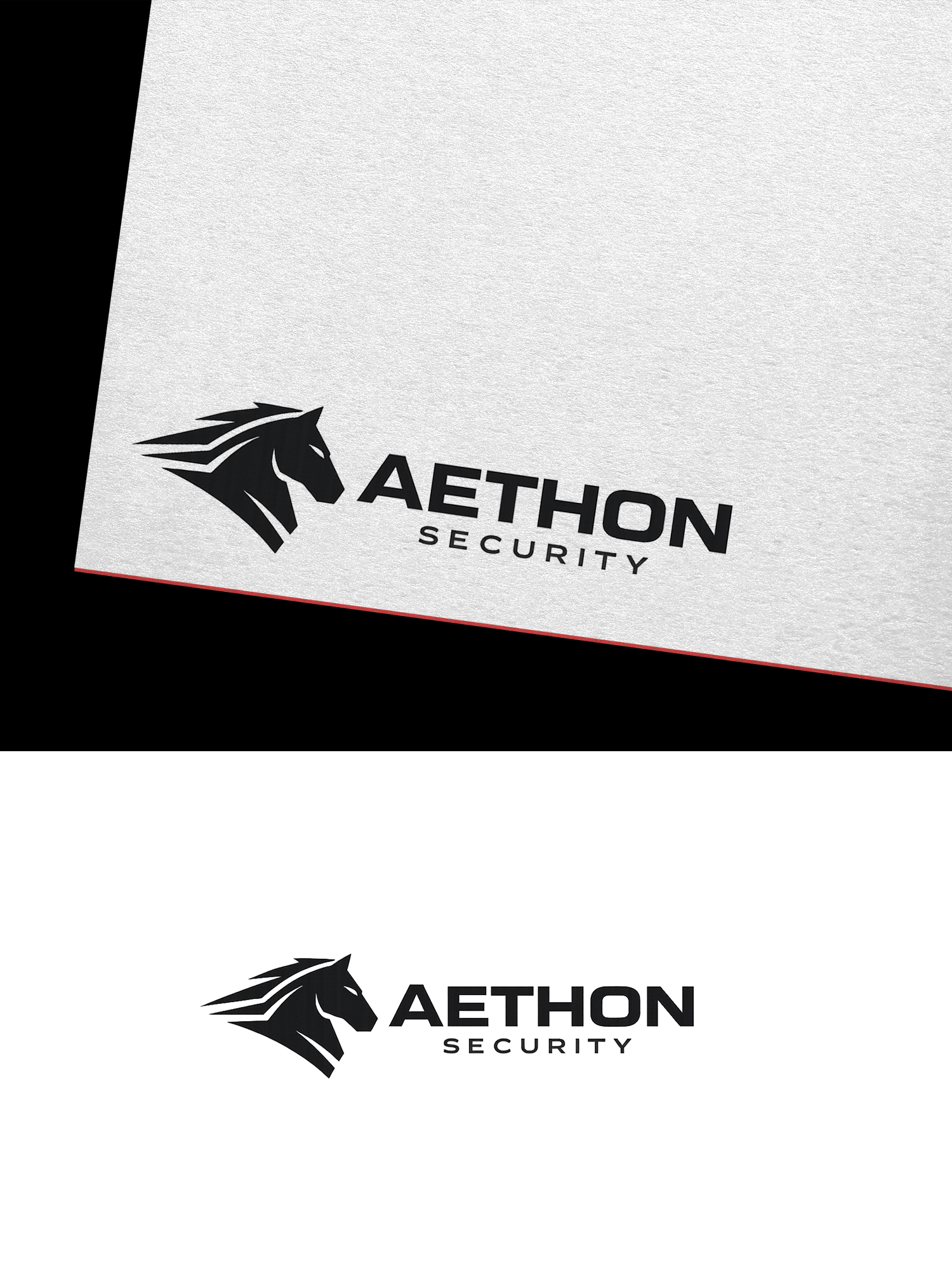 Logo Design by LogoLoot for Aethon Security | Design #37455410