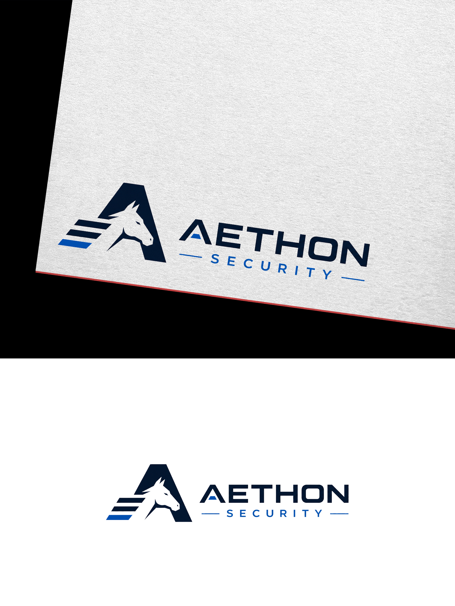 Logo Design by LogoLoot for Aethon Security | Design #37455412