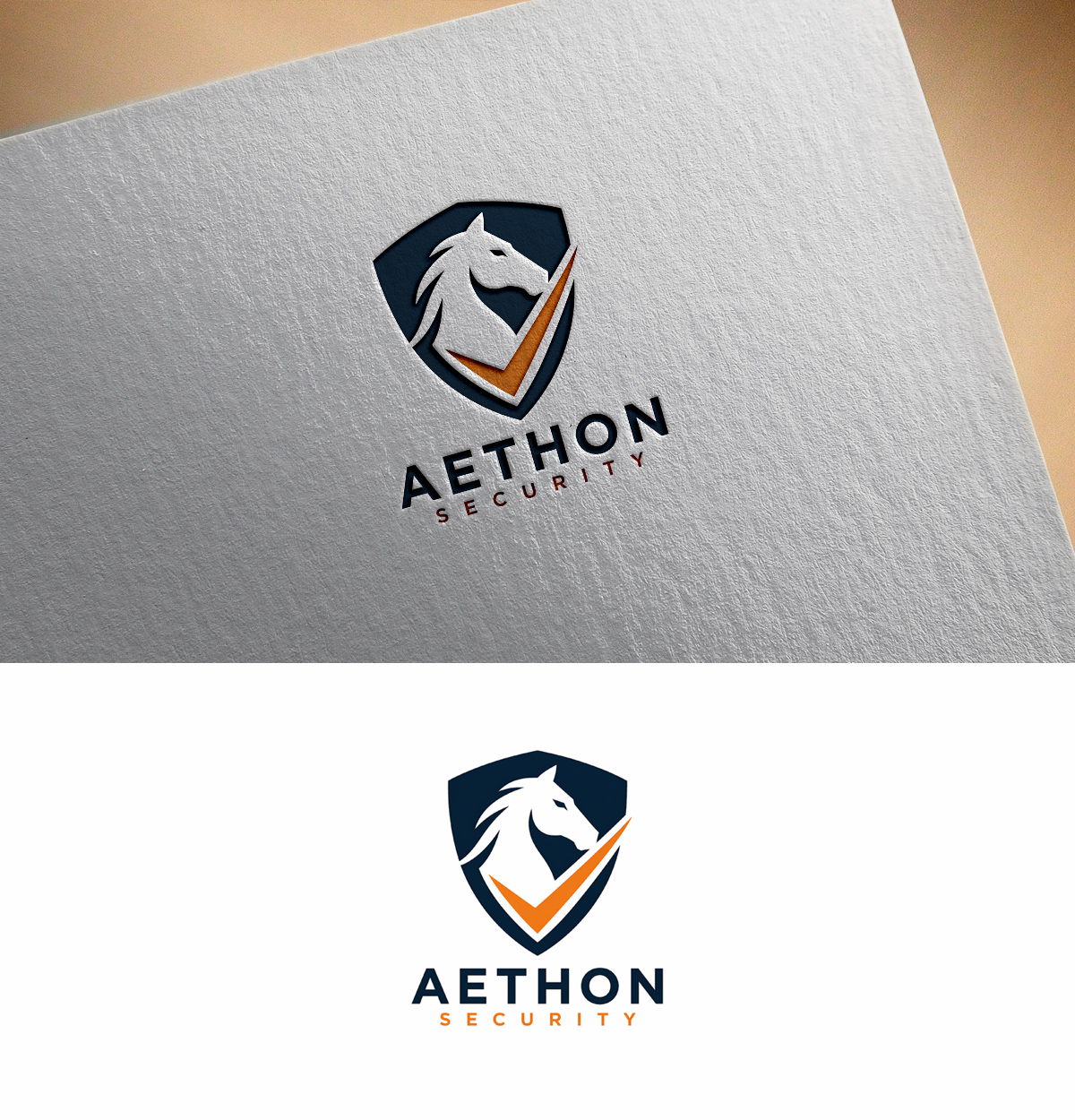 Logo Design by RAVORA for Aethon Security | Design #37449542