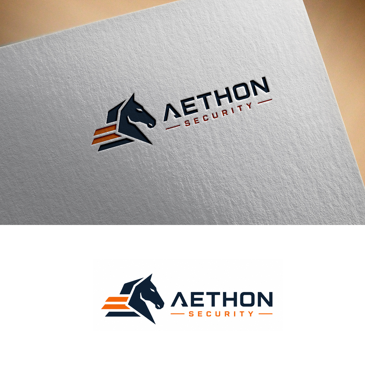 Logo Design by RAVORA for Aethon Security | Design #37461040