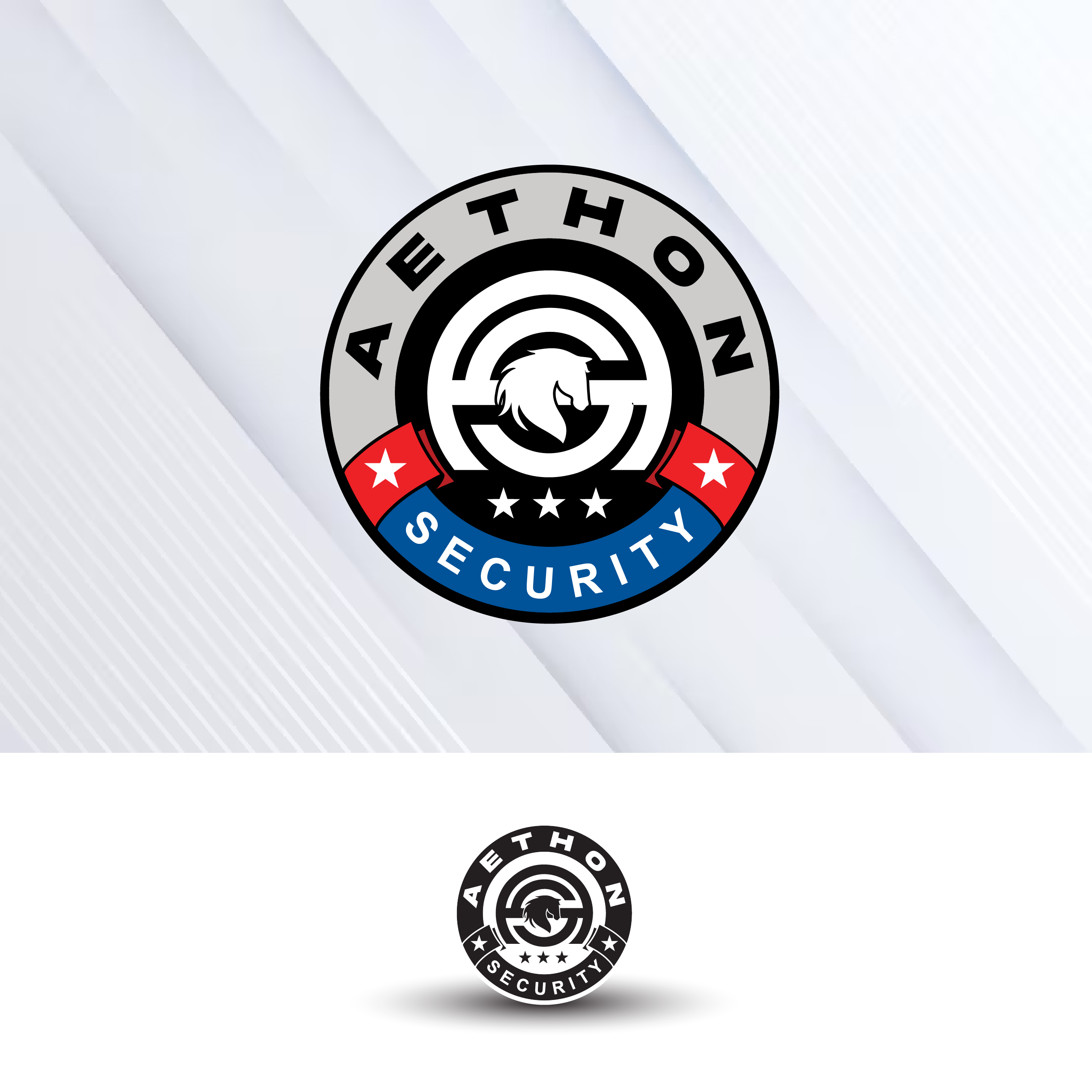 Logo Design by NIXXON for Aethon Security | Design #37458387