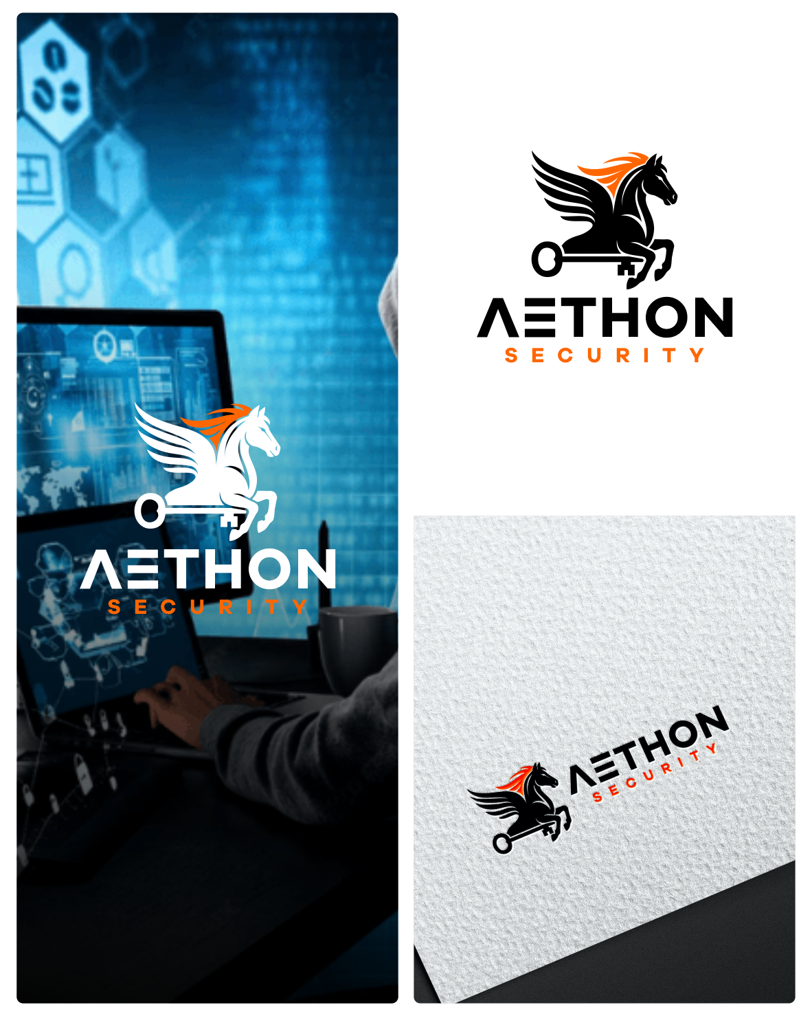 Logo Design by momo57 for Aethon Security | Design #37462333