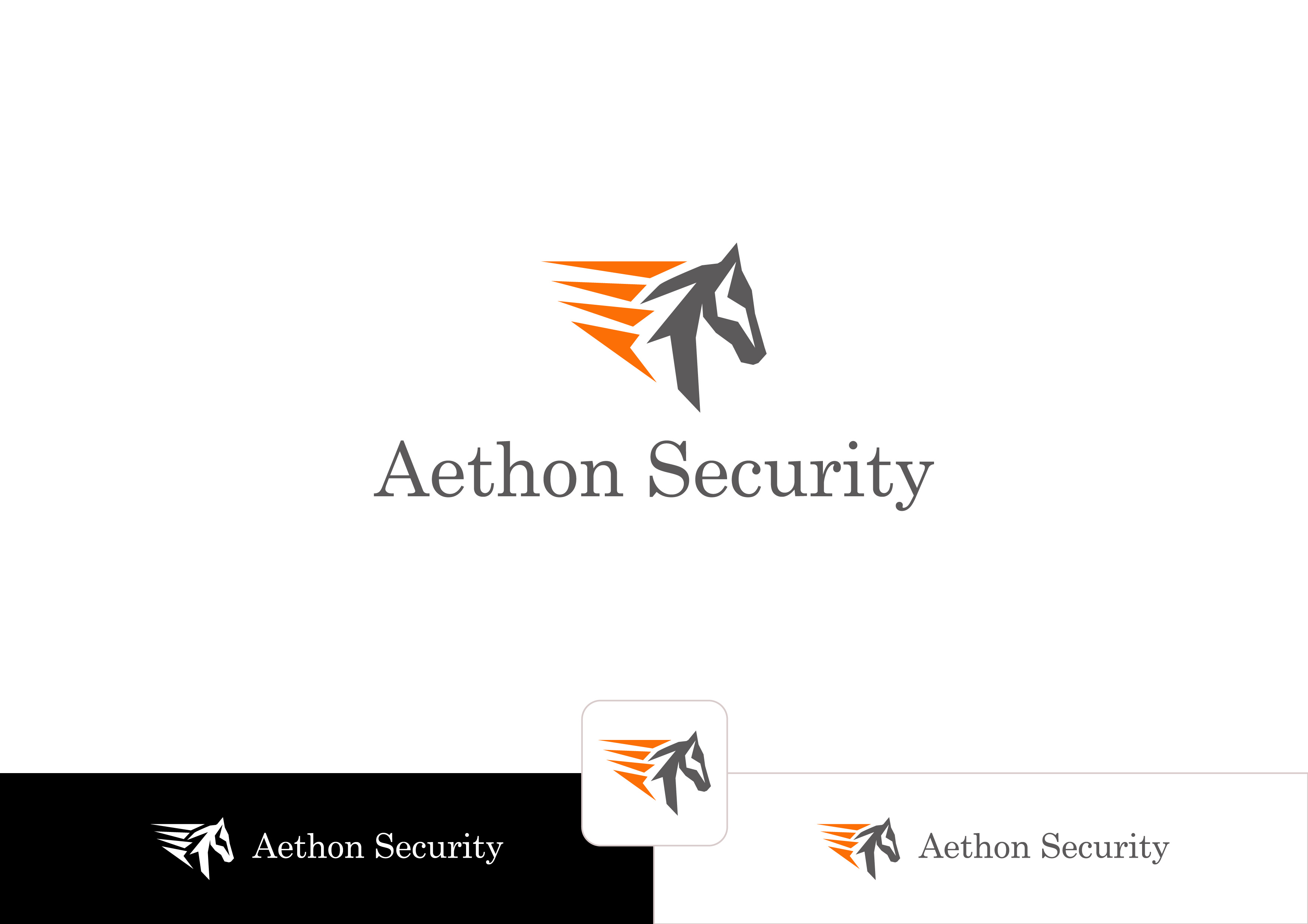 Logo Design by ~idiaz~ for Aethon Security | Design #37457510