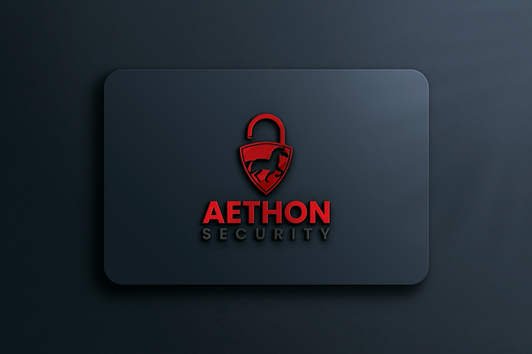 Logo Design by Deziners Zone for Aethon Security | Design #37452308