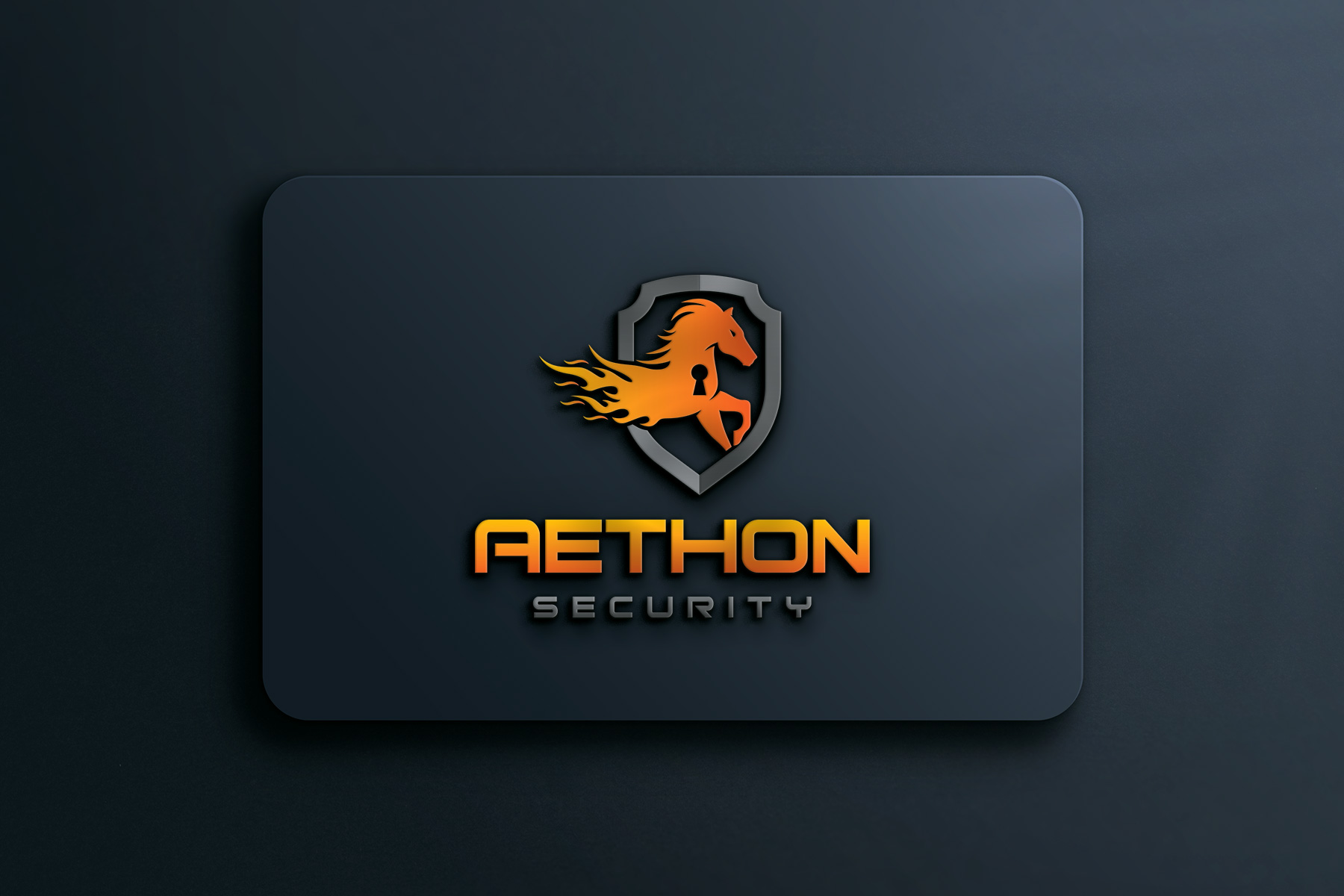 Logo Design by Deziners Zone for Aethon Security | Design #37452310