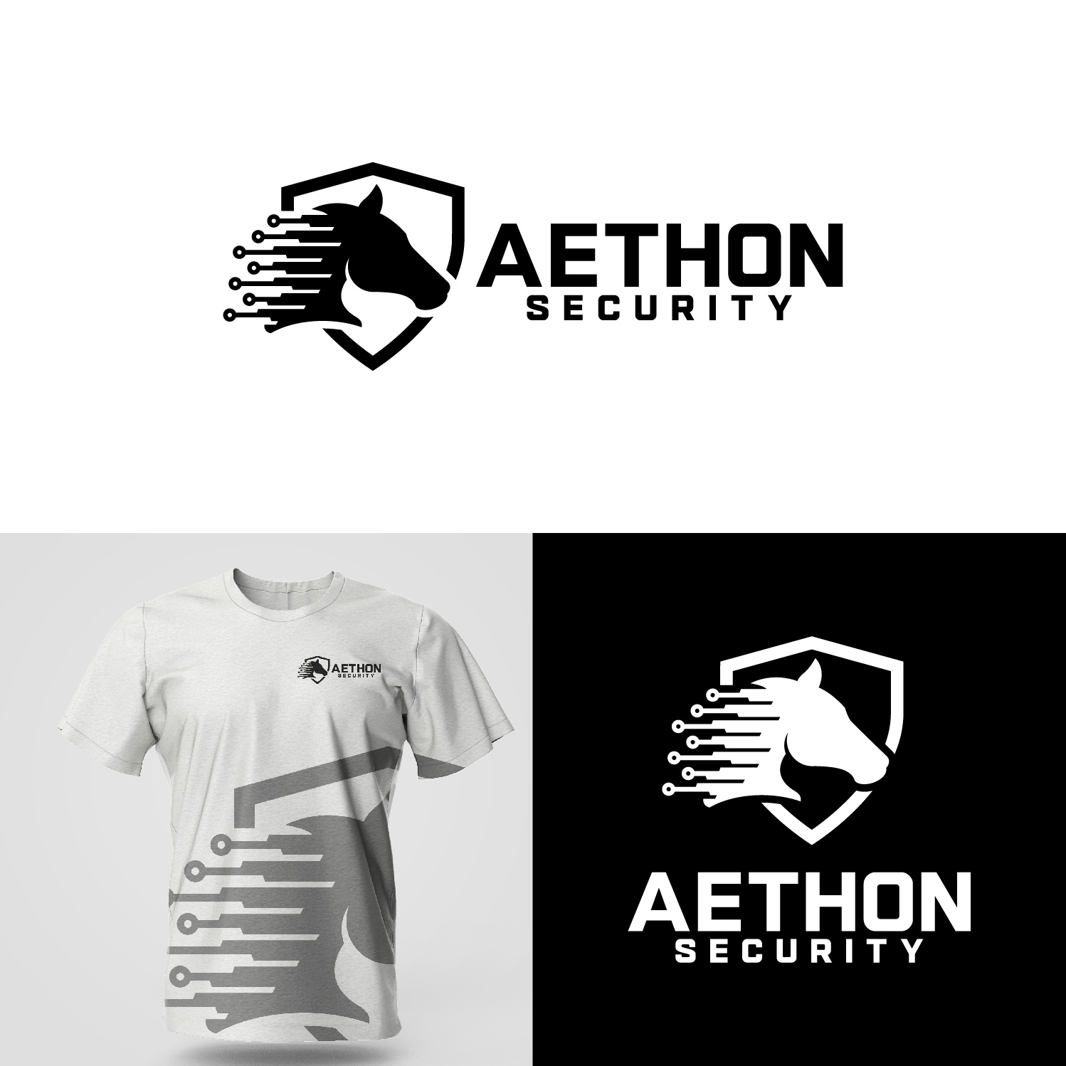 Logo Design by 4tech services for Aethon Security | Design #37448620