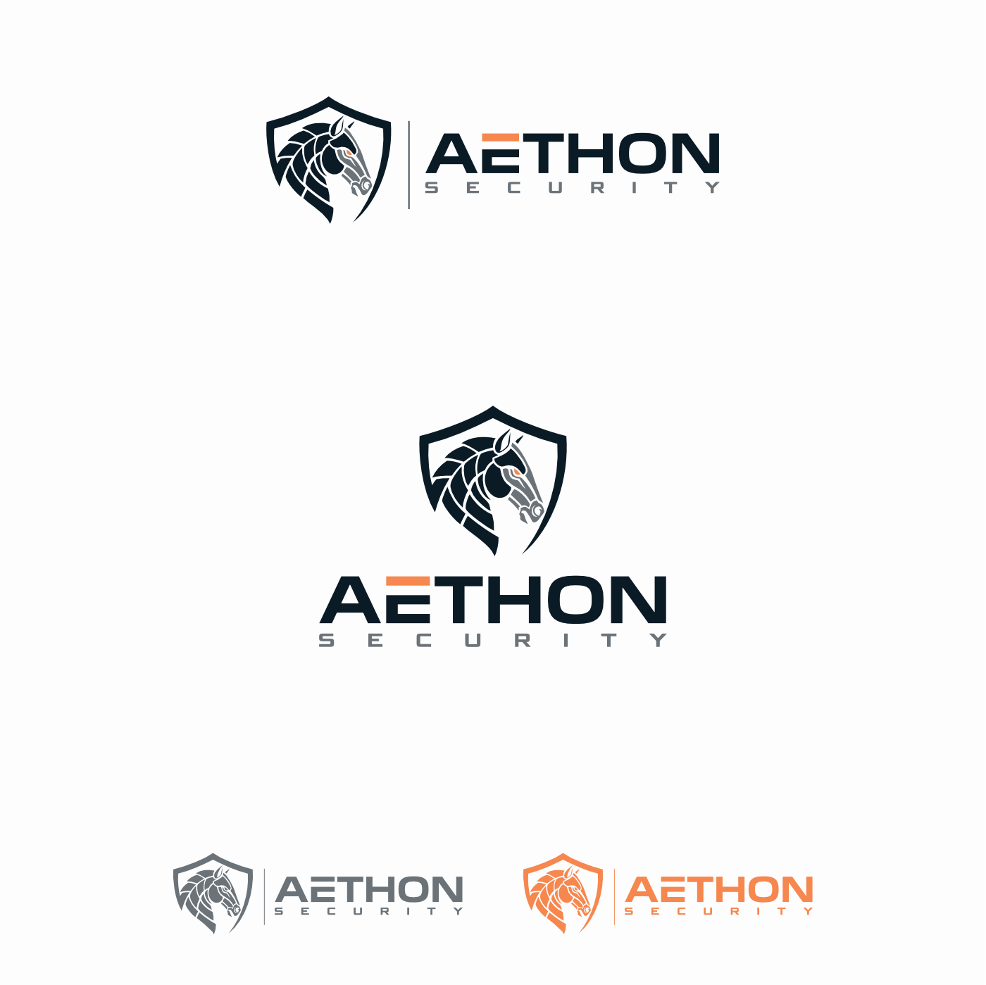 Logo Design by logo and brand for Aethon Security | Design #37469528