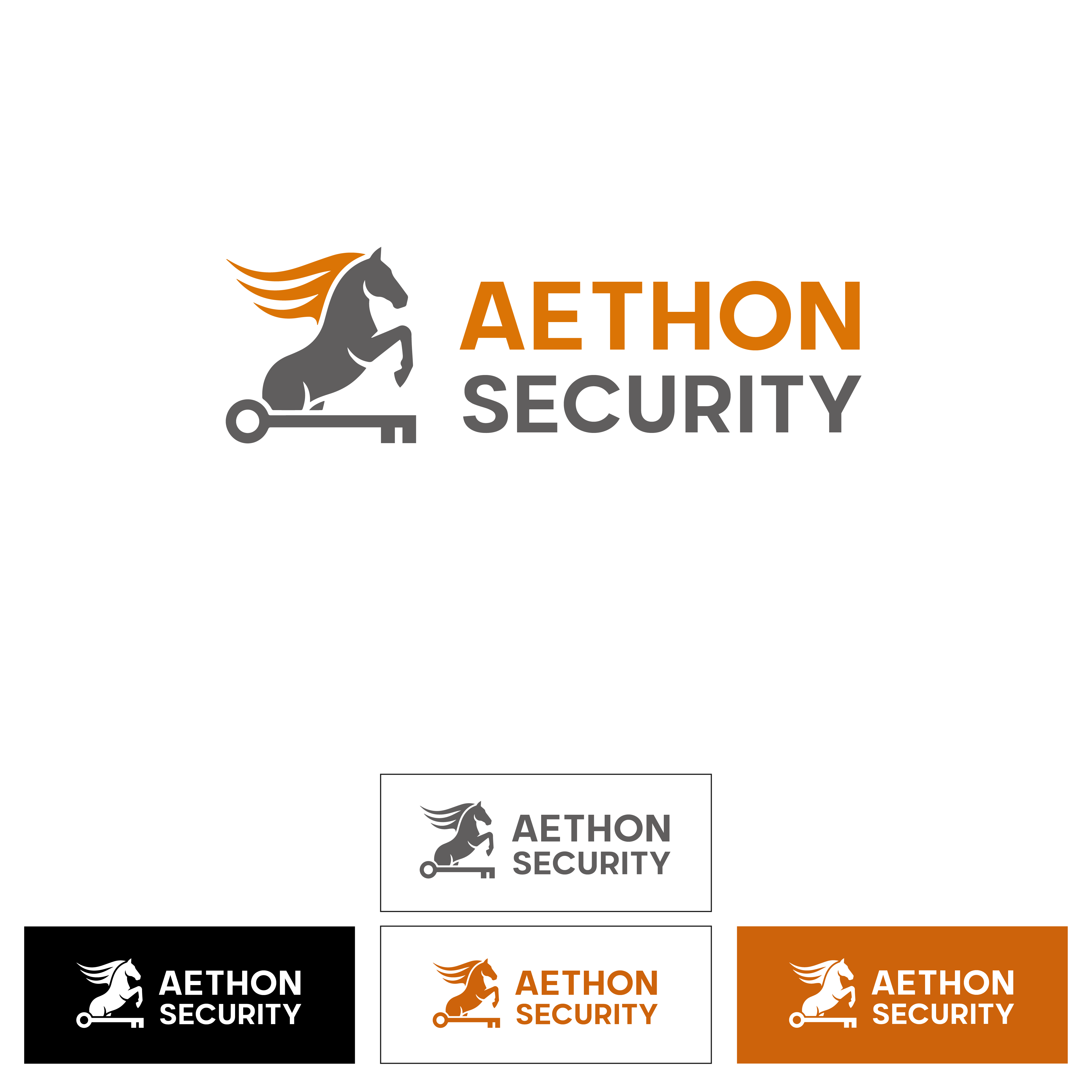 Logo Design by Bushra141 for Aethon Security | Design #37455396