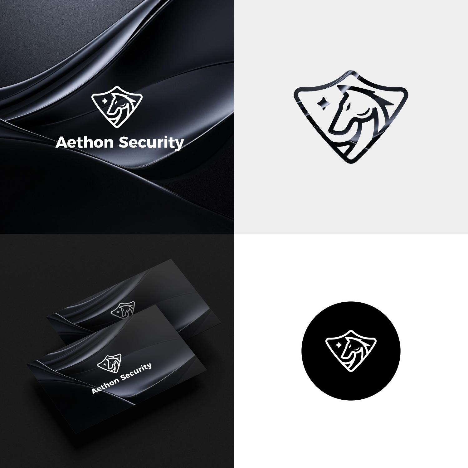 Logo Design by W1NTER for Aethon Security | Design #37462089