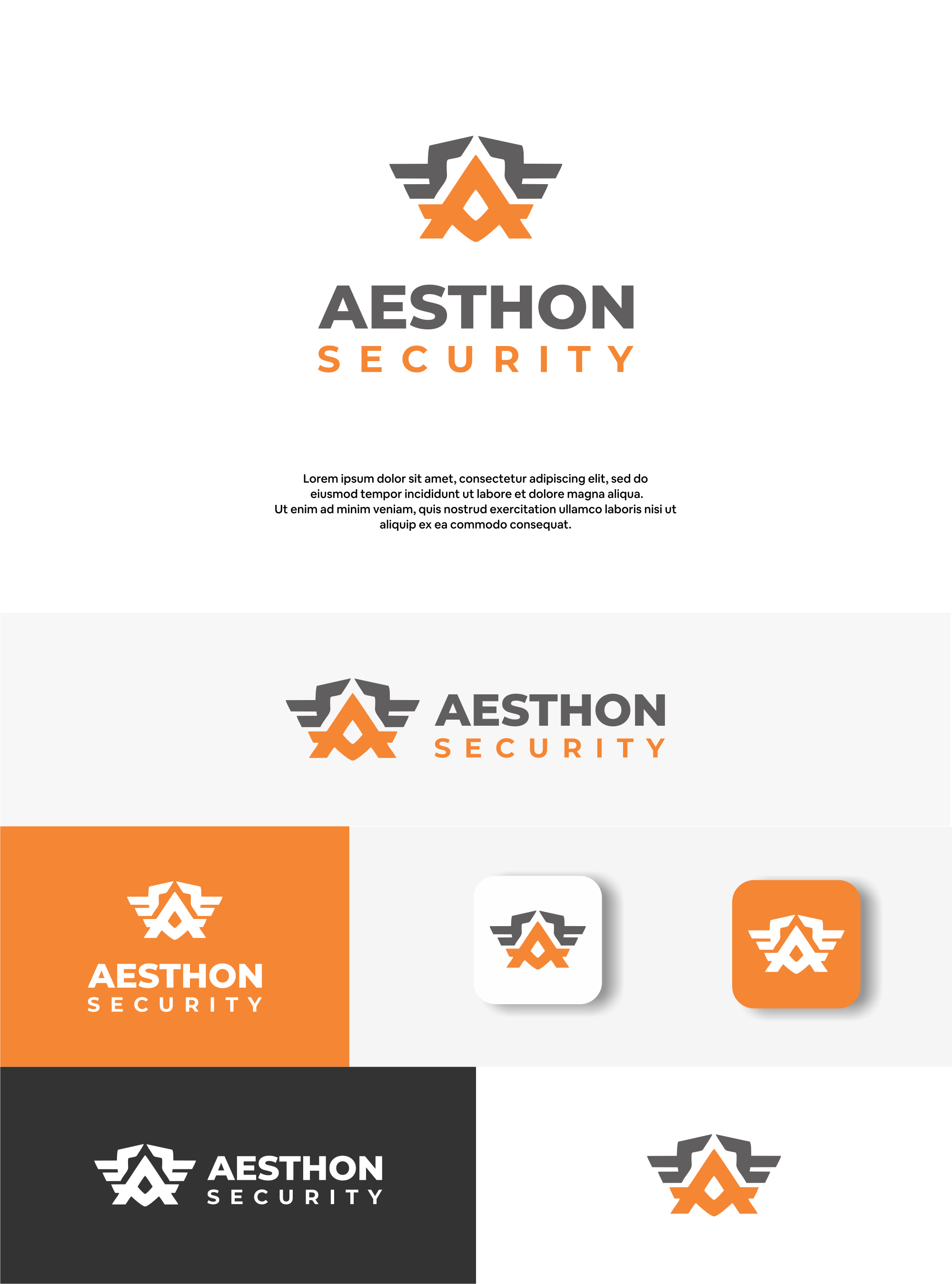 Logo Design by DesignFirst for Aethon Security | Design #37450508
