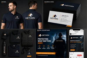 Logo Design by gauravgraphy for Aethon Security | Design: #37461700