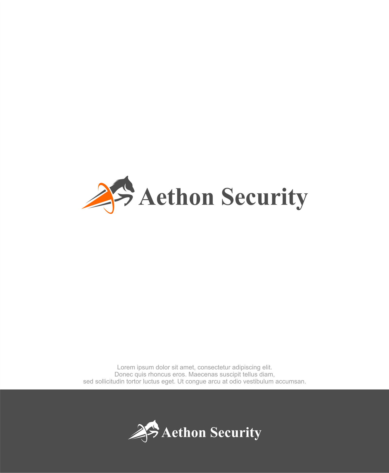 Logo Design by M.Syaiful Huda for Aethon Security | Design #37447916