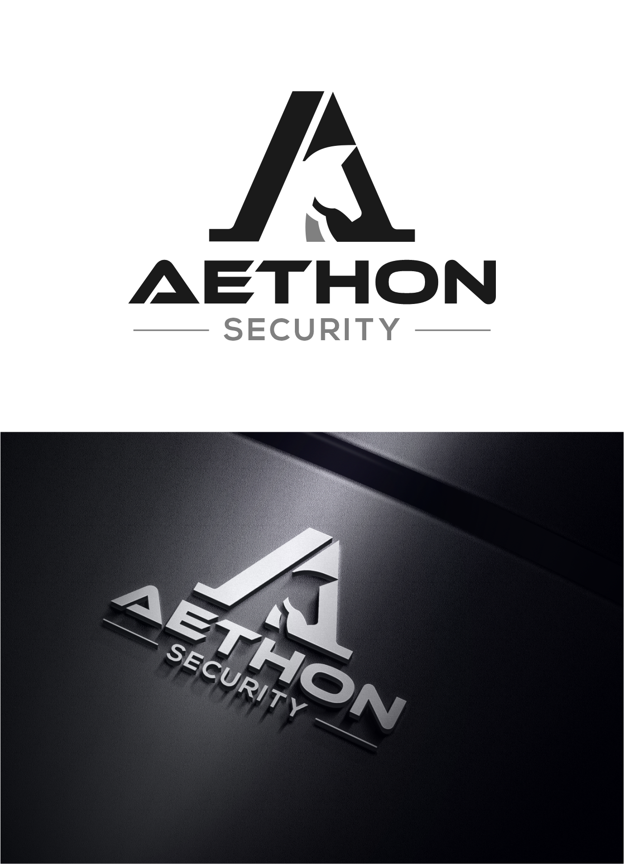 Logo Design by shiroRo for Aethon Security | Design #37471382