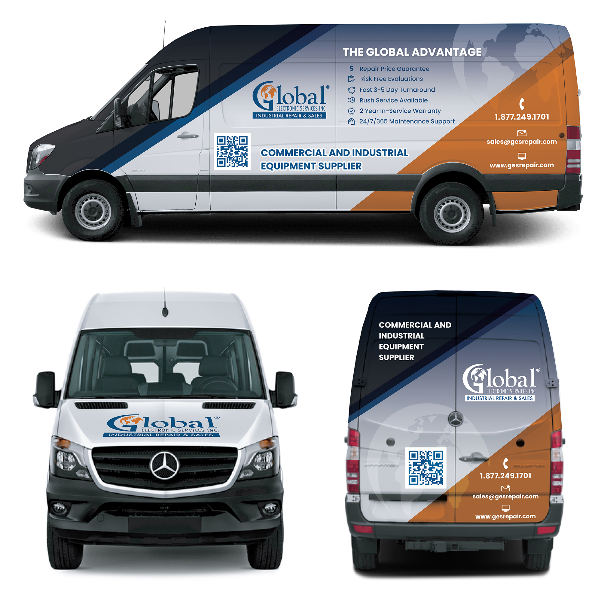 Graphic Design by Talha Ahmad for Global Electronic Services, Inc. | Design #37451274