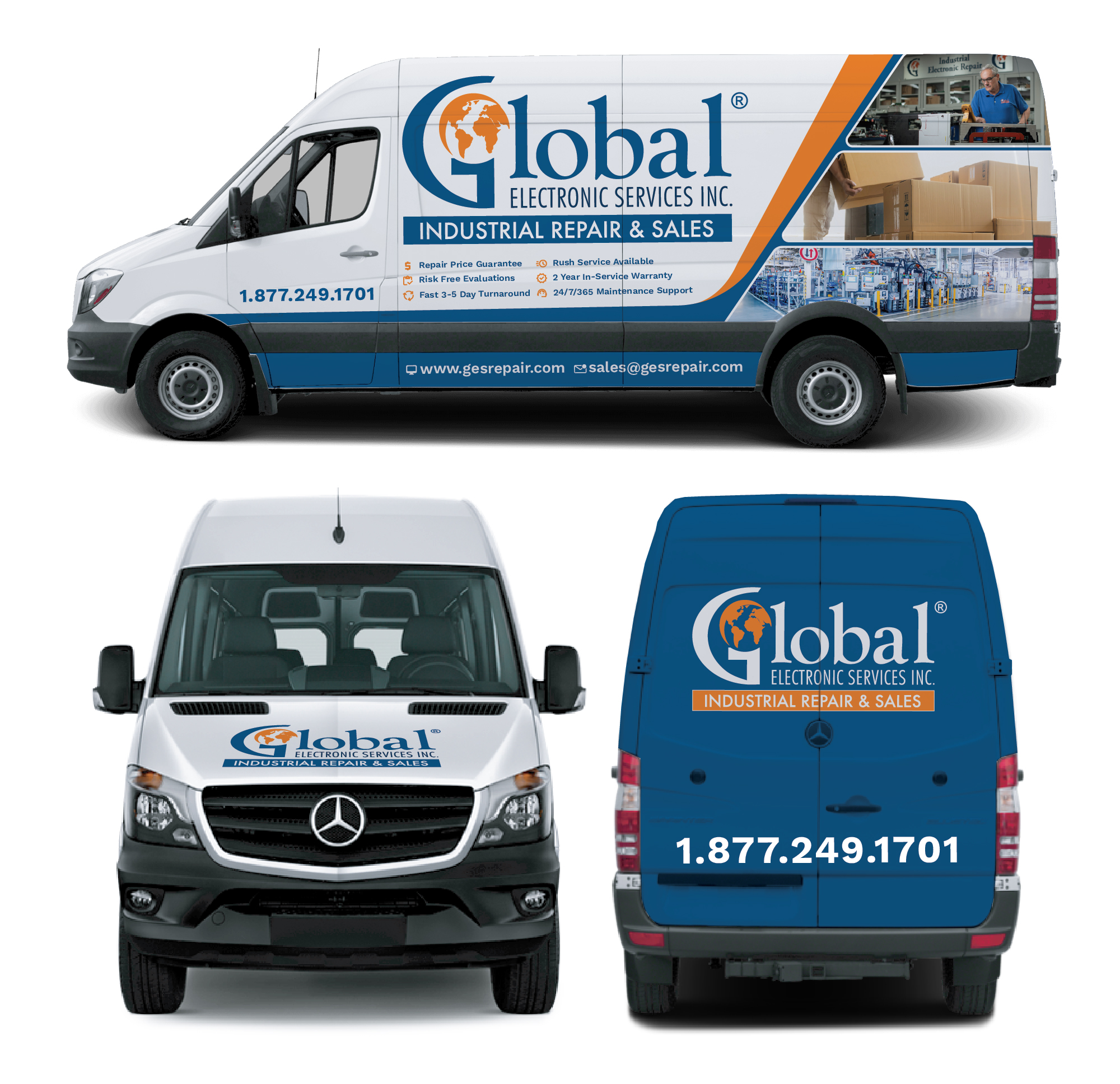 Diseño Gráfico por Talha Ahmad para Global Electronic Services, Inc. | Diseño #37454150