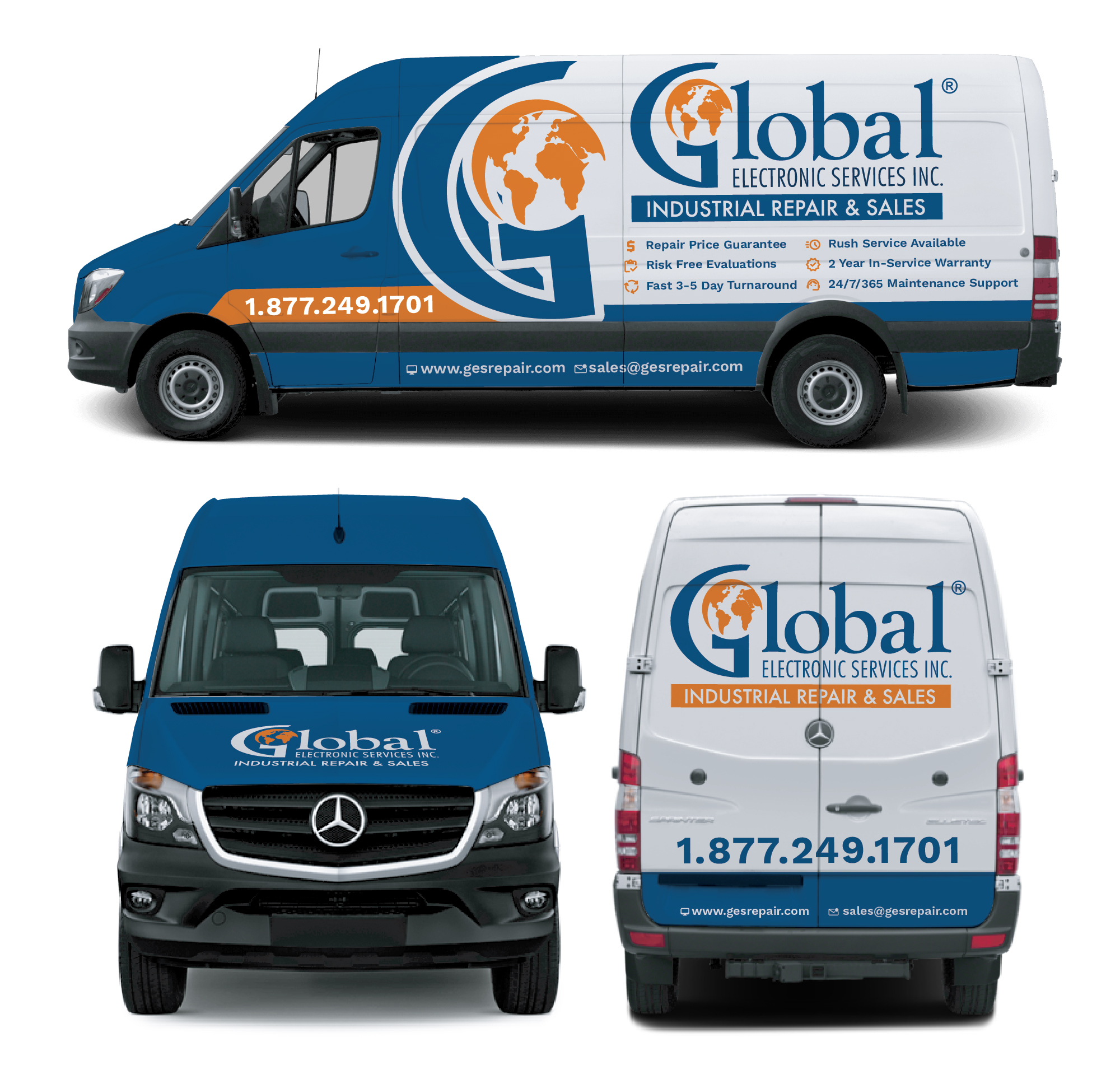 Diseño Gráfico por Talha Ahmad para Global Electronic Services, Inc. | Diseño #37454151