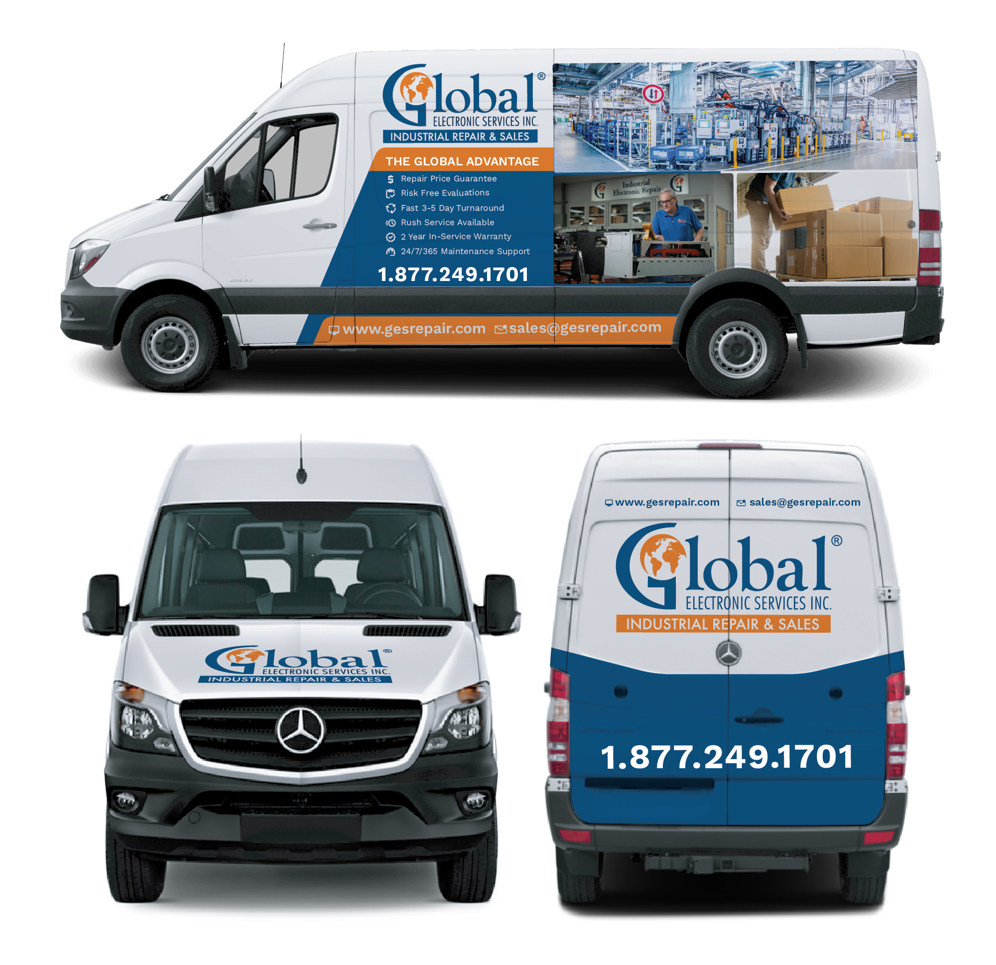 Diseño Gráfico por Talha Ahmad para Global Electronic Services, Inc. | Diseño #37454152