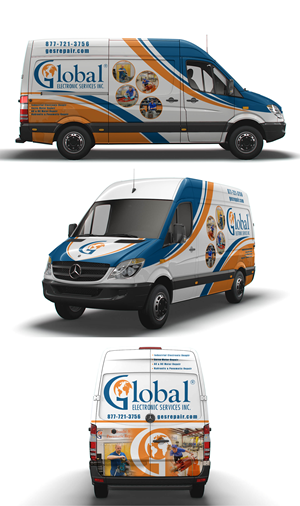 Graphic Design by Gina solution for Global Electronic Services, Inc. | Design: #37463928