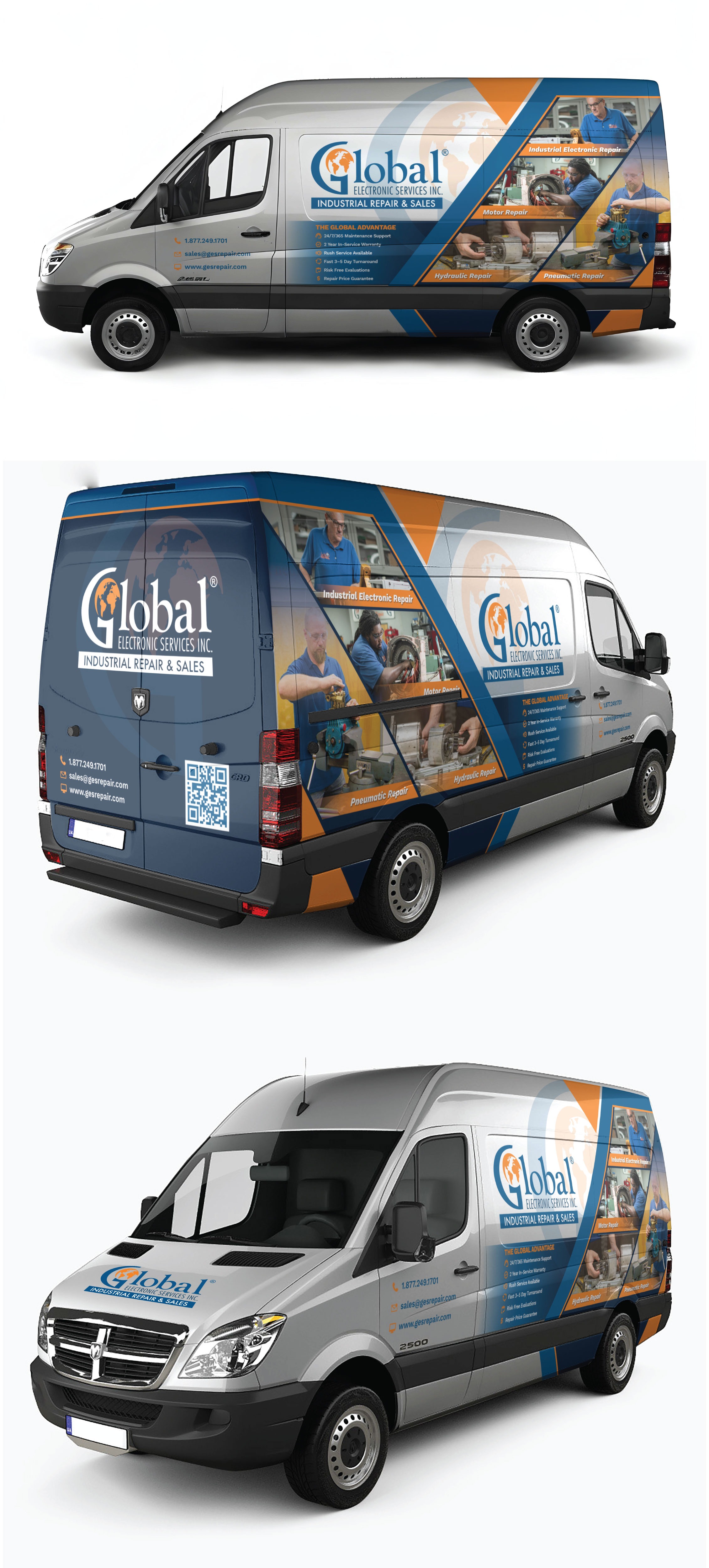 Graphic Design by Impressive Designs for Global Electronic Services, Inc. | Design #37453451