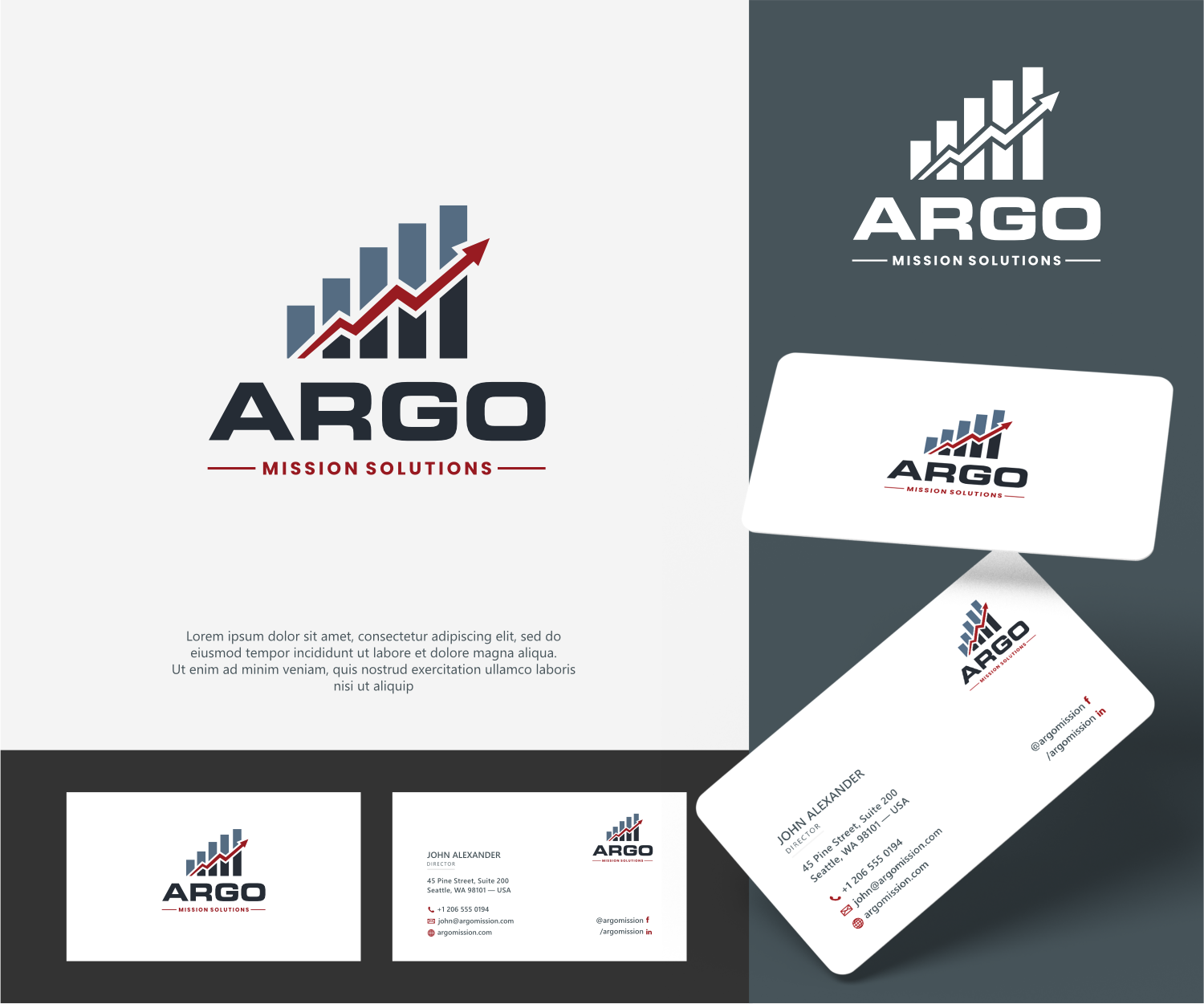 Graphic Design by ThiagoB for Argo Mission Solutions | Design #37452815