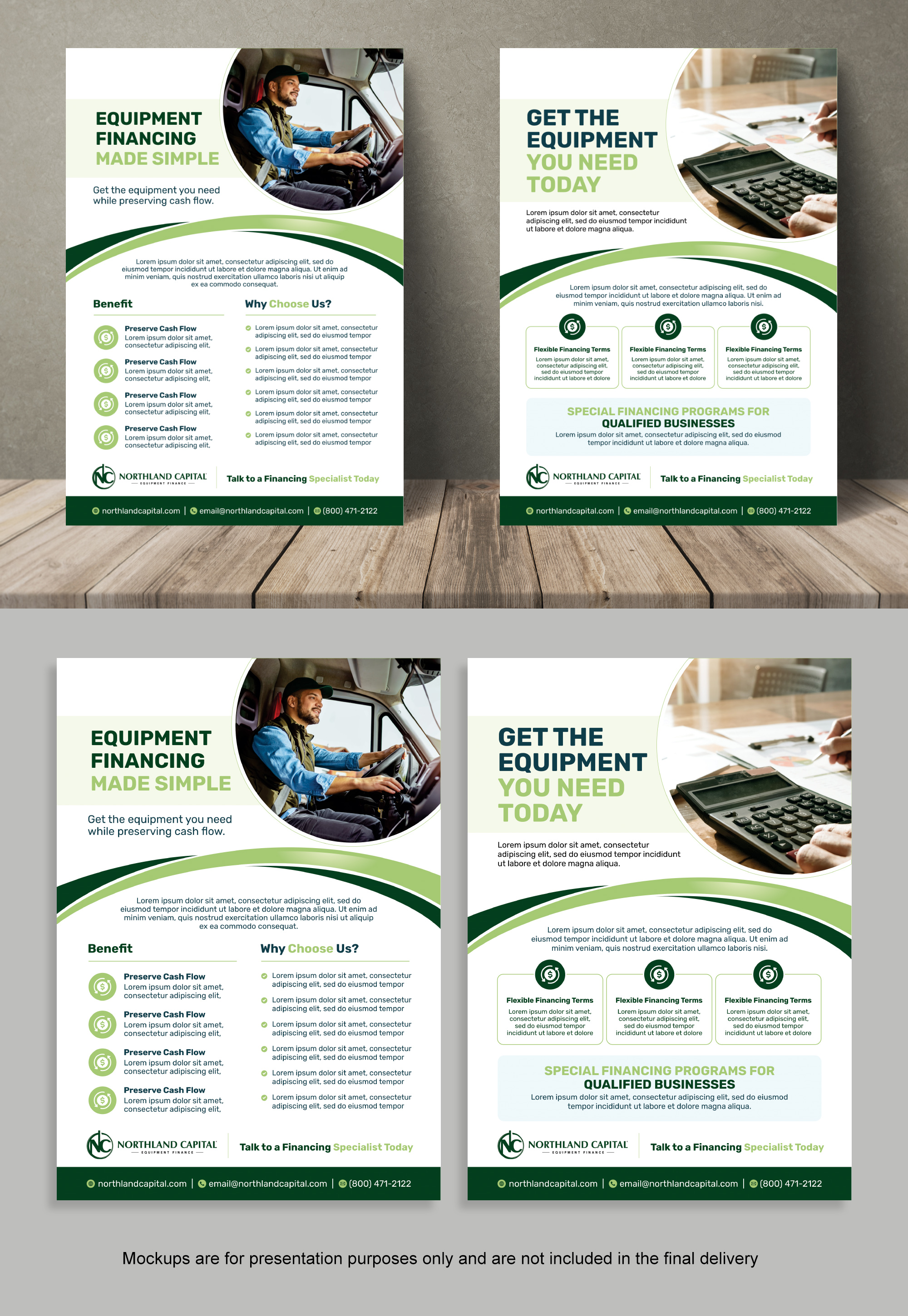 Flyer Design by Dzhafir for Northland Capital | Design #37461733