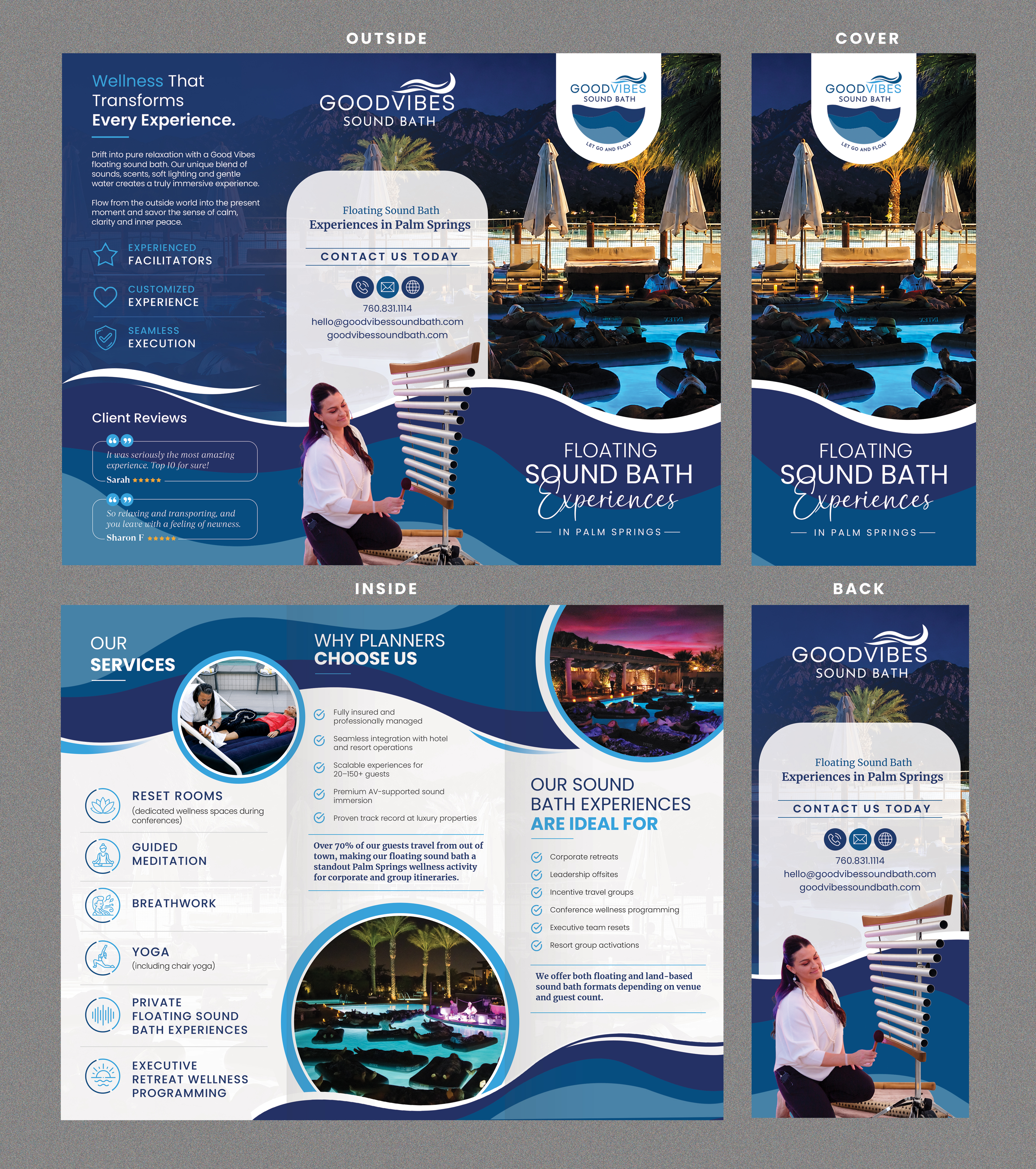 Graphic Design by Stan$oul for Good Vibes Sound Bath  | Design #37453705