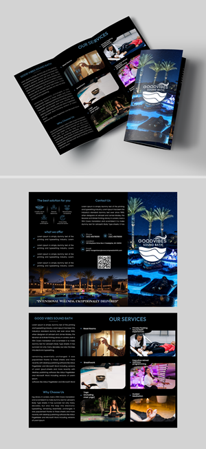 Design Graphique par yusmoker pour Good Vibes Sound Bath  | Design : #37455130