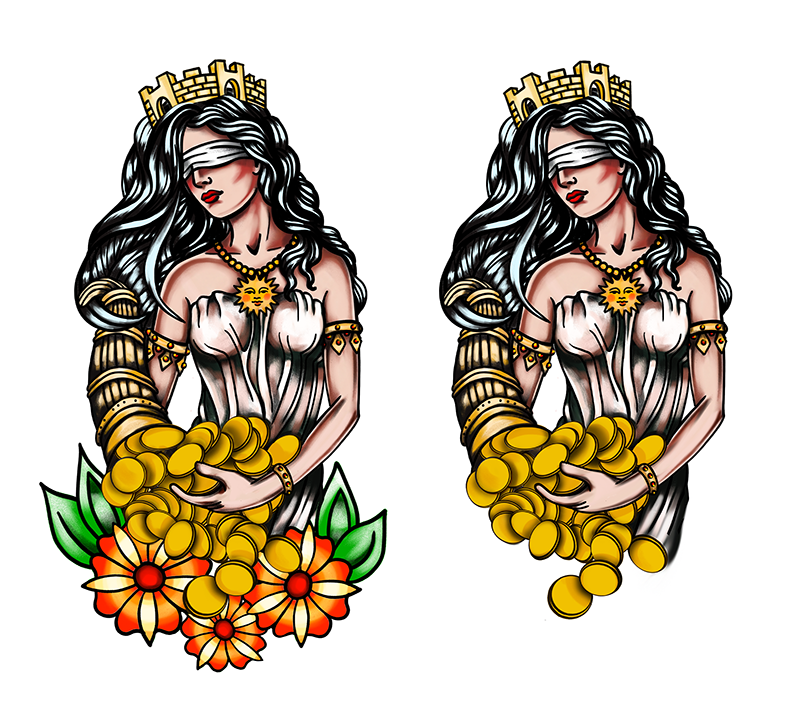 Tattoo Design by ioio for this project | Design #37456647
