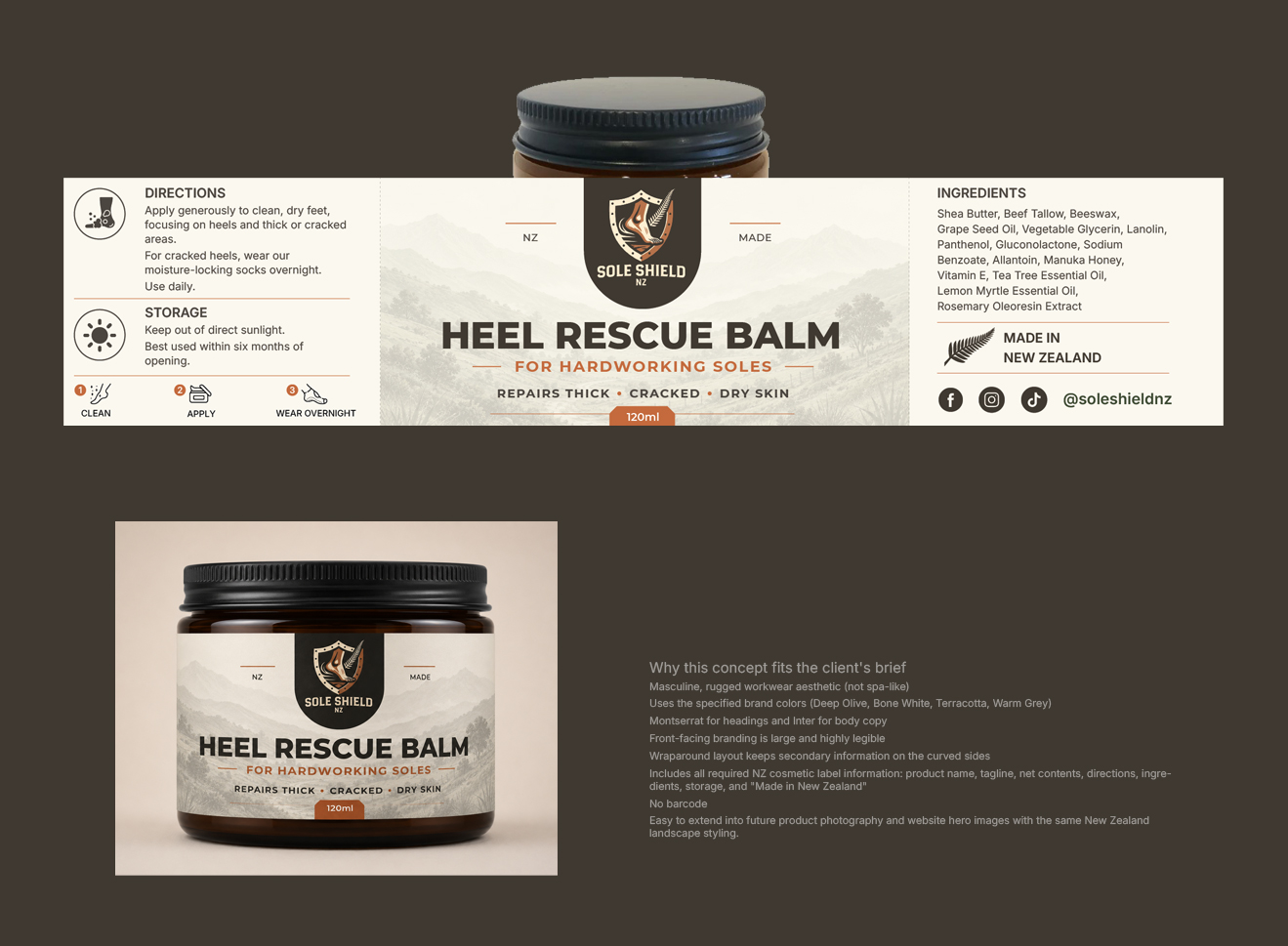 Label Design by  Artman for this project | Design #37480282