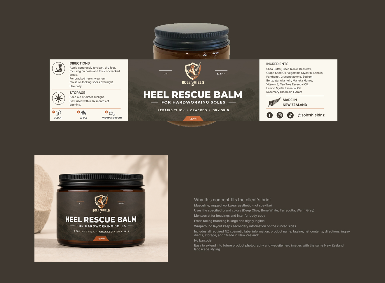 Label Design by  Artman for this project | Design #37480422