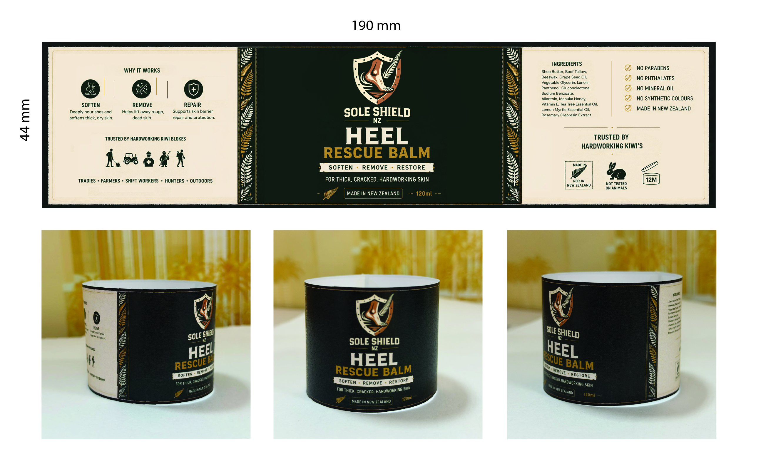 Label Design by avi's for this project | Design #37473735