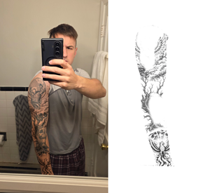 Diseño de Tatuaje por Rickyy para este proyecto | Diseño: #37462772