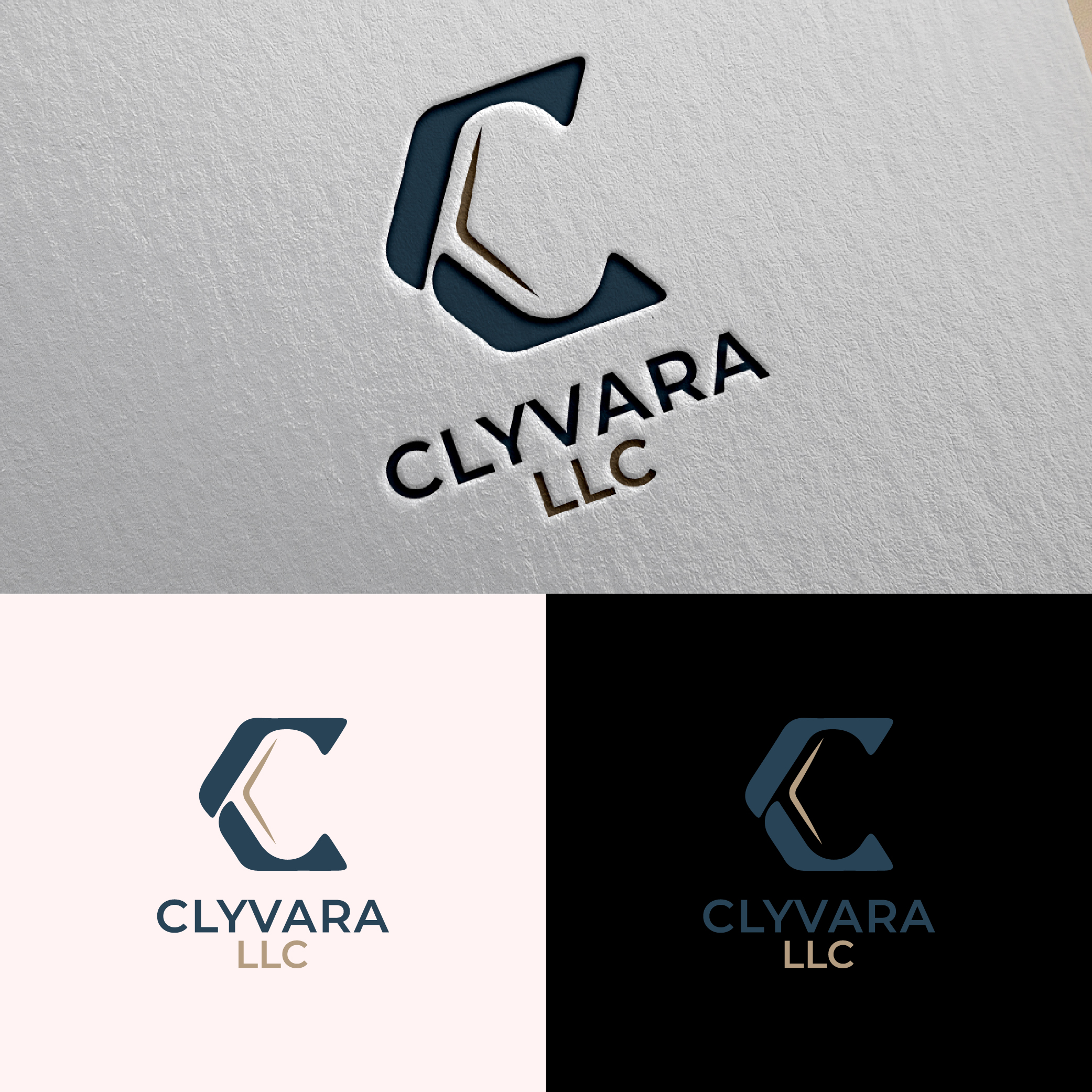 Logo Design by Creative Poli for Clyvara LLC | Design #37464098
