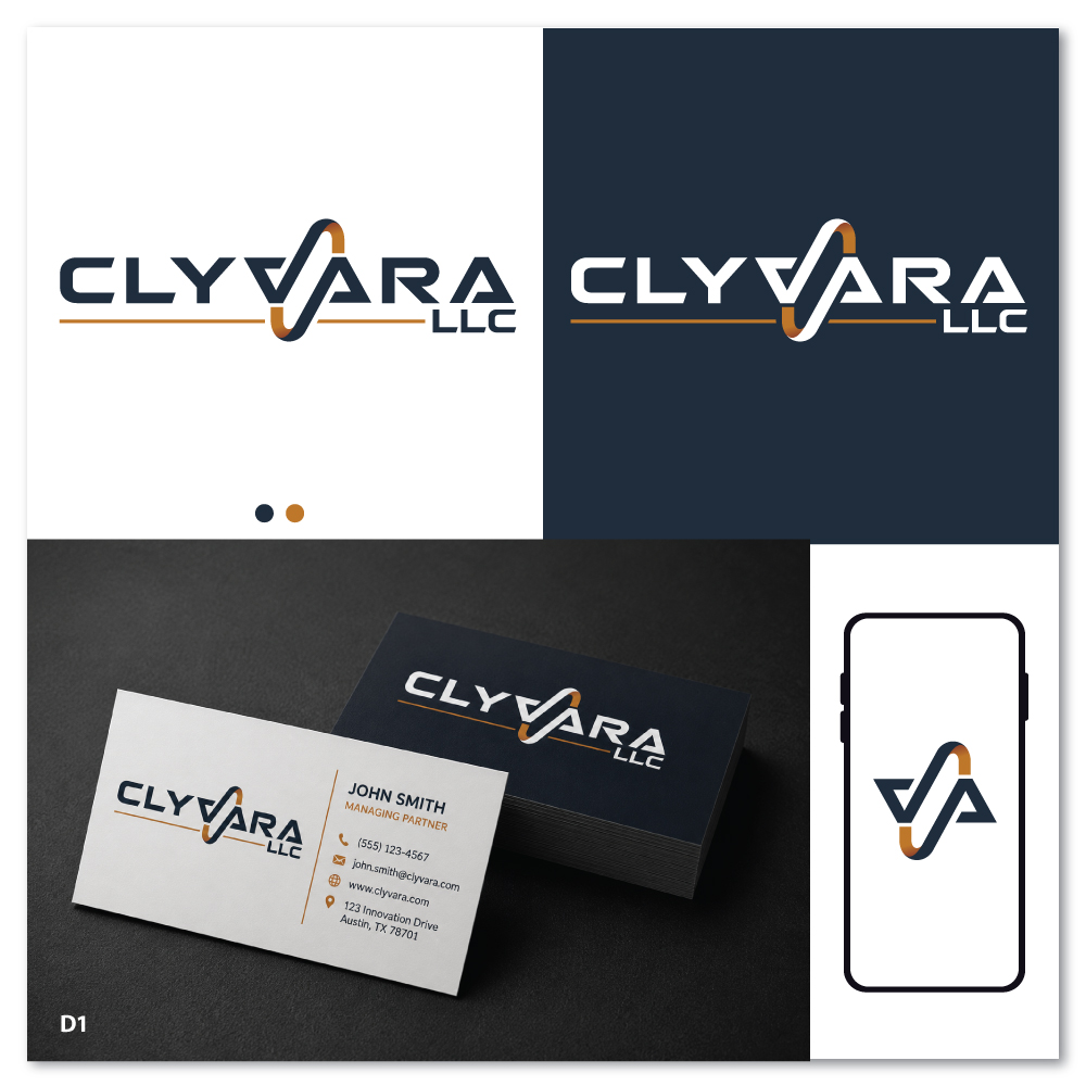 Logo Design by Sujit Banerjee for Clyvara LLC | Design #37461910