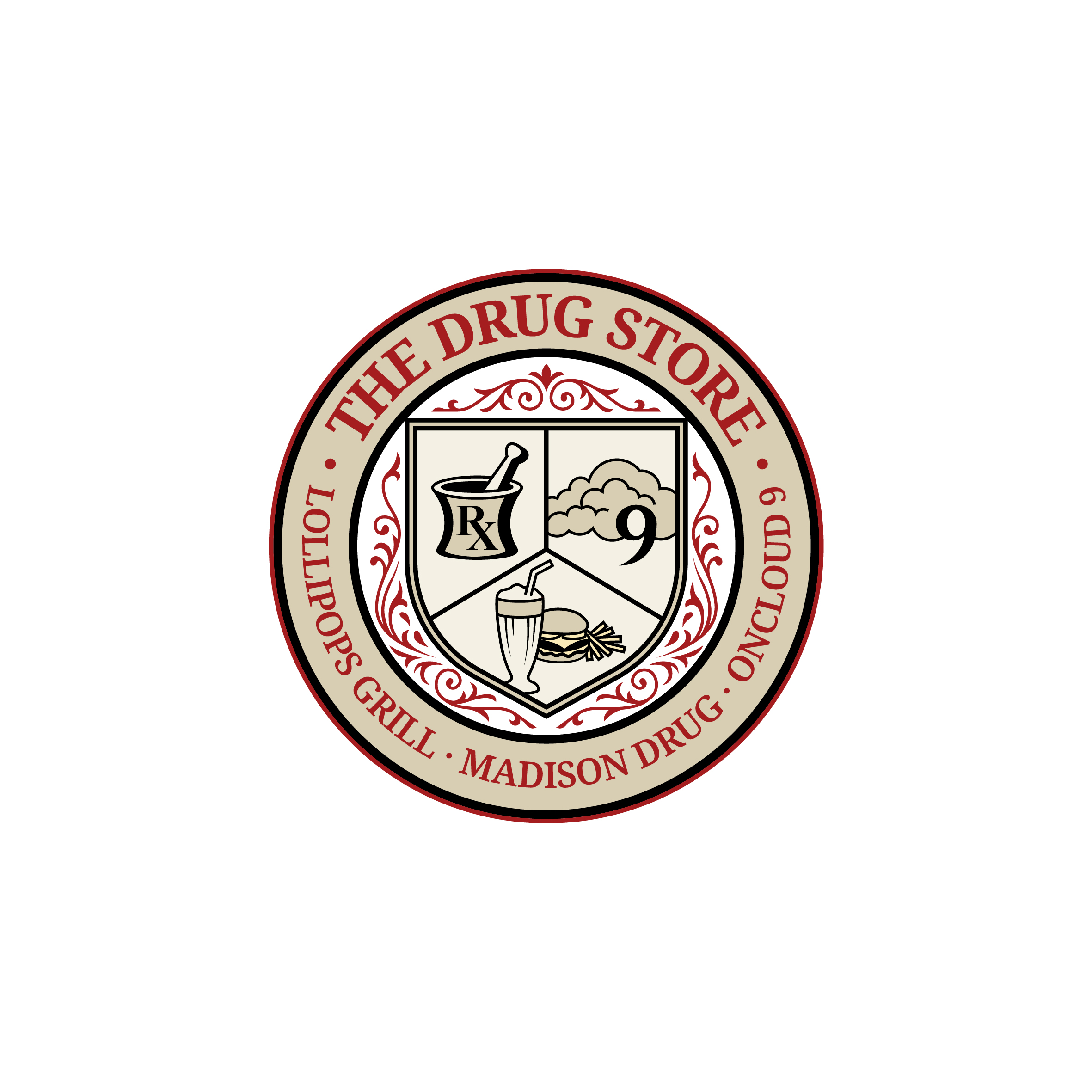 Logo Design by Aljune Castro Designs for Madison Drugstore Grill | Design #37464202