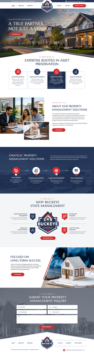 Web-Design von Blue Sparrow für dieses Projekt | Design: #37466674
