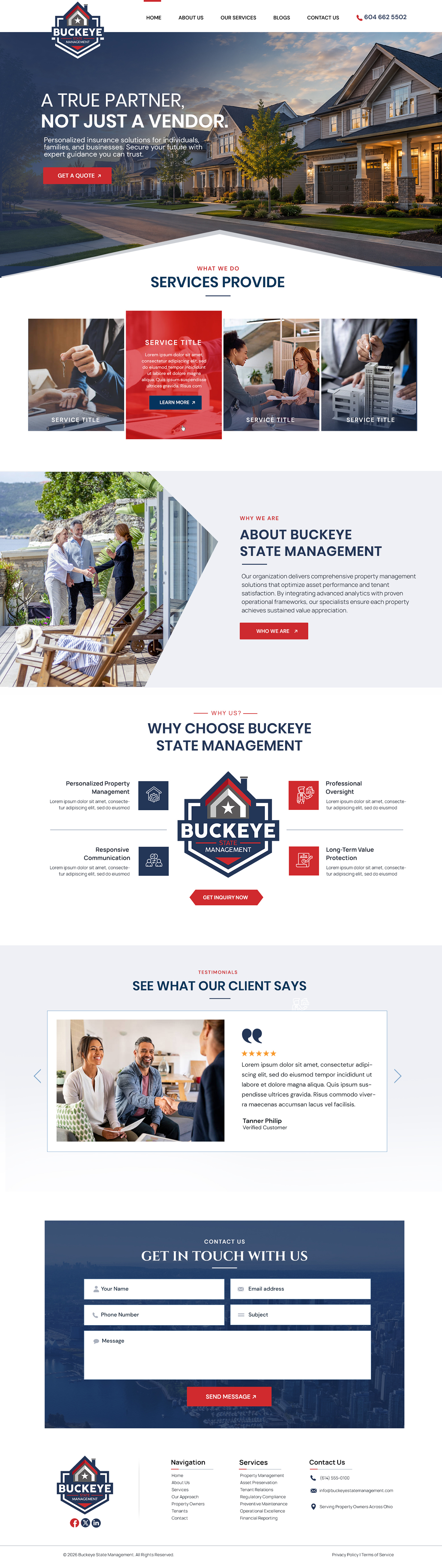 Web Design by Blue Sparrow for this project | Design #37467109