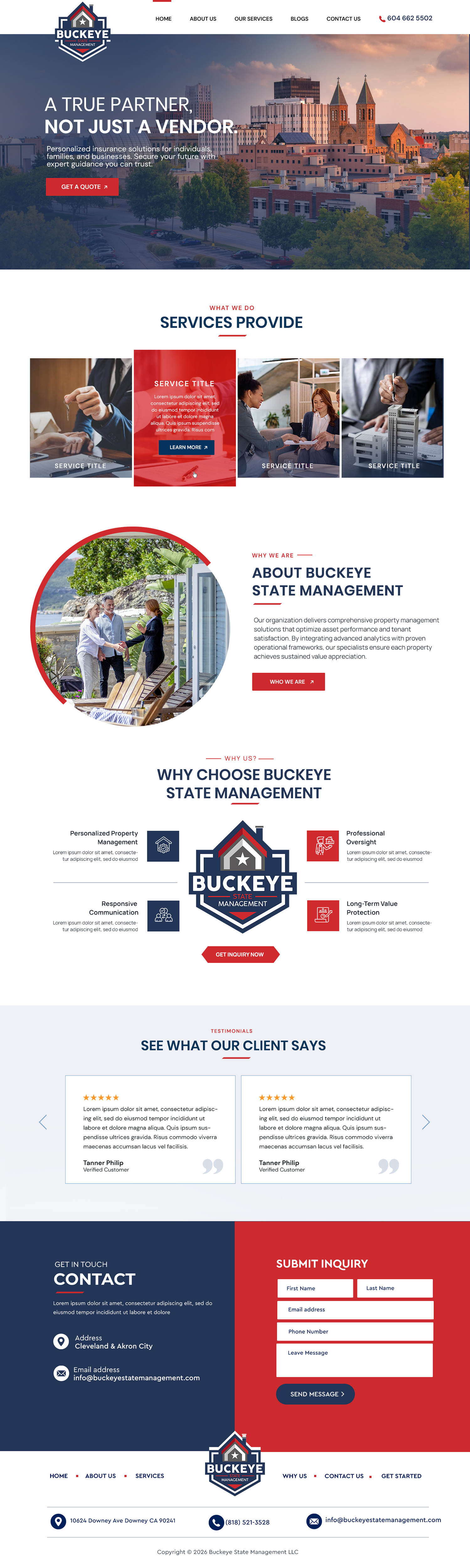 Web Design by Blue Sparrow for this project | Design #37467110