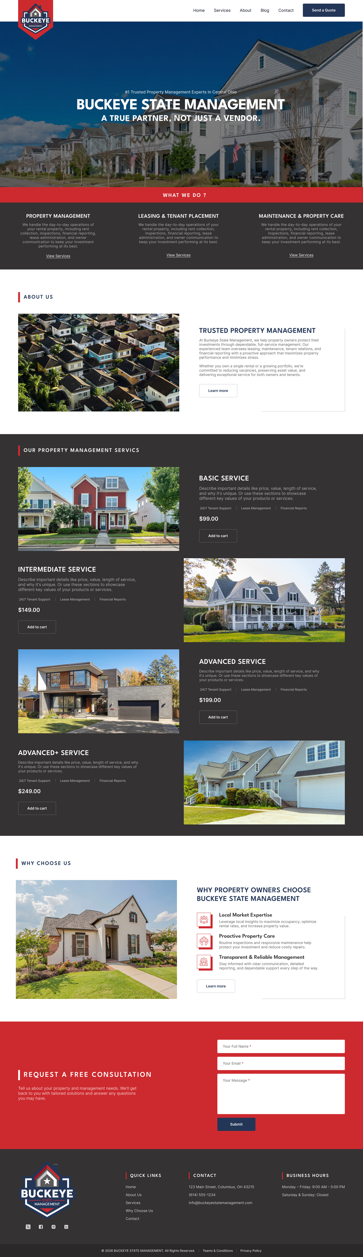 Web Design by Dream Logo Design for this project | Design #37463753