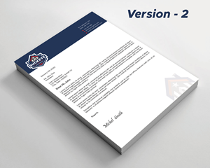Letterhead Design by Expert Bappy for this project | Design: #37483218
