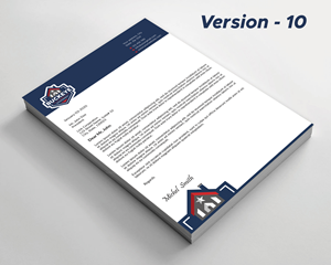 Letterhead Design by Expert Bappy for this project | Design: #37483328