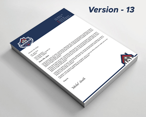 Letterhead Design by Expert Bappy for this project | Design: #37483391