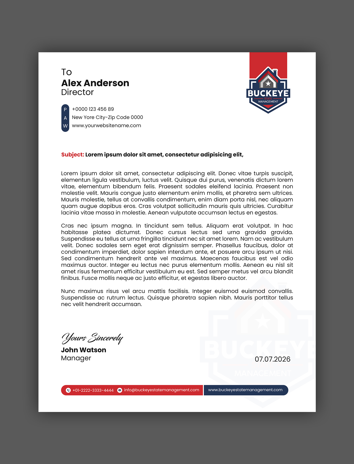 Letterhead Design by debdesign for this project | Design #37462946