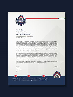 Letterhead Design by debdesign for this project | Design: #37462997