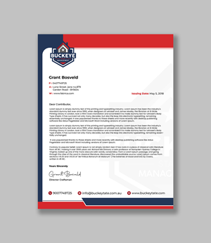 Letterhead Design by debdesign for this project | Design: #37463062