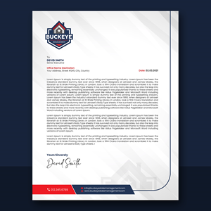 Letterhead Design by debdesign for this project | Design: #37463430