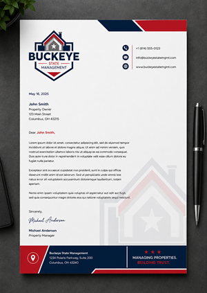 Letterhead Design by Brand aid for this project | Design: #37464463