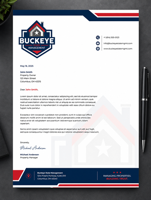 Letterhead Design by Brand aid for this project | Design: #37464464